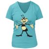 Women's Premium Deep V-Neck T-Shirt Thumbnail