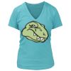 Women's Premium Deep V-Neck T-Shirt Thumbnail