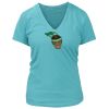 Women's Premium Deep V-Neck T-Shirt Thumbnail