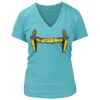 Women's Premium Deep V-Neck T-Shirt Thumbnail