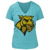 Women's Premium Deep V-Neck T-Shirt Thumbnail