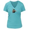 Women's Premium Deep V-Neck T-Shirt Thumbnail