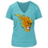 Women's Premium Deep V-Neck T-Shirt Thumbnail