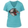 Women's Premium Deep V-Neck T-Shirt Thumbnail