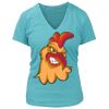 Women's Premium Deep V-Neck T-Shirt Thumbnail