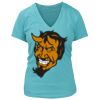Women's Premium Deep V-Neck T-Shirt Thumbnail
