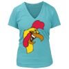 Women's Premium Deep V-Neck T-Shirt Thumbnail