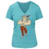 Women's Premium Deep V-Neck T-Shirt Thumbnail