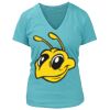 Women's Premium Deep V-Neck T-Shirt Thumbnail