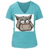 Women's Premium Deep V-Neck T-Shirt Thumbnail