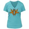 Women's Premium Deep V-Neck T-Shirt Thumbnail