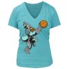 Women's Premium Deep V-Neck T-Shirt Thumbnail