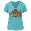 Women's Premium Deep V-Neck T-Shirt Thumbnail