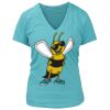 Women's Premium Deep V-Neck T-Shirt Thumbnail