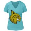 Women's Premium Deep V-Neck T-Shirt Thumbnail