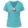 Women's Premium Deep V-Neck T-Shirt Thumbnail