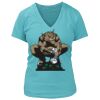 Women's Premium Deep V-Neck T-Shirt Thumbnail