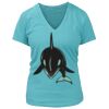 Women's Premium Deep V-Neck T-Shirt Thumbnail