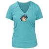 Women's Premium Deep V-Neck T-Shirt Thumbnail