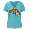 Women's Premium Deep V-Neck T-Shirt Thumbnail