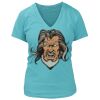 Women's Premium Deep V-Neck T-Shirt Thumbnail