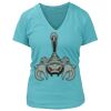 Women's Premium Deep V-Neck T-Shirt Thumbnail