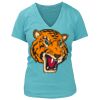 Women's Premium Deep V-Neck T-Shirt Thumbnail