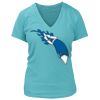 Women's Premium Deep V-Neck T-Shirt Thumbnail