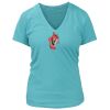 Women's Premium Deep V-Neck T-Shirt Thumbnail
