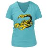 Women's Premium Deep V-Neck T-Shirt Thumbnail