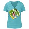 Women's Premium Deep V-Neck T-Shirt Thumbnail