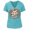 Women's Premium Deep V-Neck T-Shirt Thumbnail