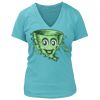 Women's Premium Deep V-Neck T-Shirt Thumbnail