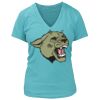 Women's Premium Deep V-Neck T-Shirt Thumbnail