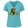 Women's Premium Deep V-Neck T-Shirt Thumbnail