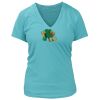 Women's Premium Deep V-Neck T-Shirt Thumbnail