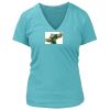 Women's Premium Deep V-Neck T-Shirt Thumbnail