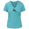 Women's Premium Deep V-Neck T-Shirt Thumbnail