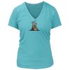 Women's Premium Deep V-Neck T-Shirt Thumbnail