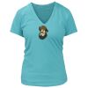 Women's Premium Deep V-Neck T-Shirt Thumbnail