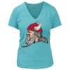 Women's Premium Deep V-Neck T-Shirt Thumbnail