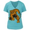 Women's Premium Deep V-Neck T-Shirt Thumbnail