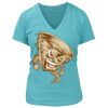 Women's Premium Deep V-Neck T-Shirt Thumbnail