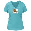Women's Premium Deep V-Neck T-Shirt Thumbnail
