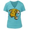 Women's Premium Deep V-Neck T-Shirt Thumbnail