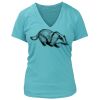 Women's Premium Deep V-Neck T-Shirt Thumbnail