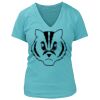 Women's Premium Deep V-Neck T-Shirt Thumbnail