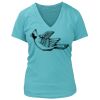 Women's Premium Deep V-Neck T-Shirt Thumbnail