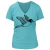 Women's Premium Deep V-Neck T-Shirt Thumbnail
