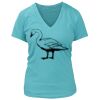 Women's Premium Deep V-Neck T-Shirt Thumbnail
